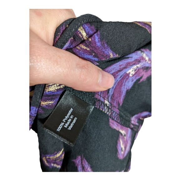 Lane Bryant feather peplum blouse - Picture 2 of 4